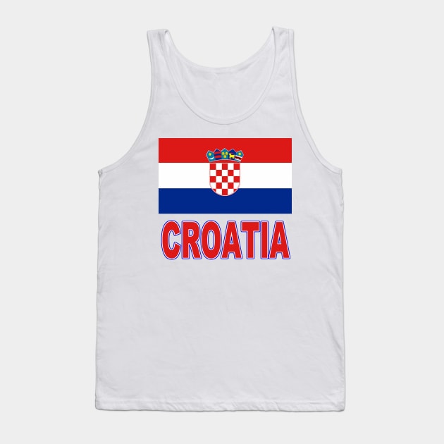 The Pride of Croatia - Croatian Flag Design Tank Top by Naves